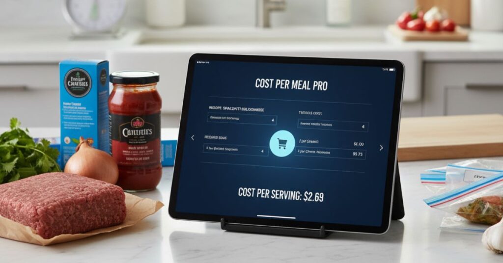 Cost per Meal Calculator