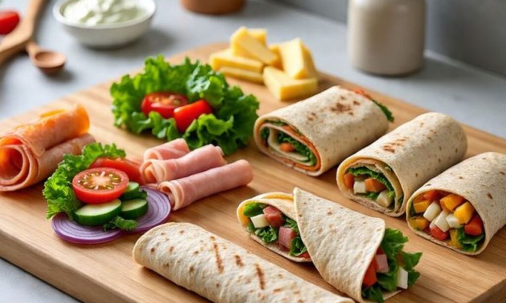 Wraps and Roll-Ups Meal Prep Ideas